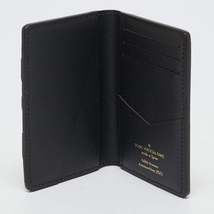 Pre Owned Louis Vuitton x KidSuper Monogram Portrait Canvas Pocket Organizer