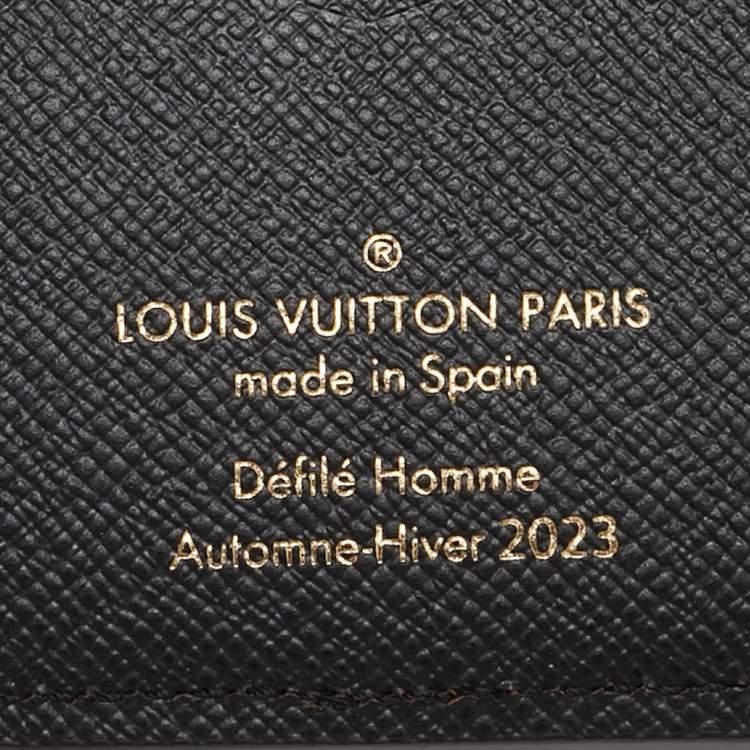 Pre Owned Louis Vuitton x KidSuper Monogram Portrait Canvas Pocket Organizer