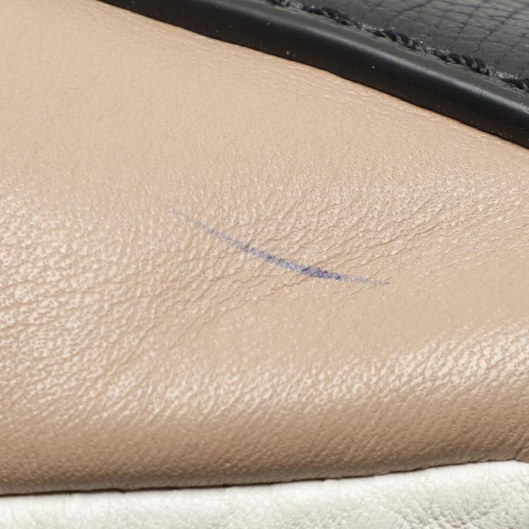 Pre Owned Marc by Marc Jacobs Colorblock Leather Sheltered Island Satchel