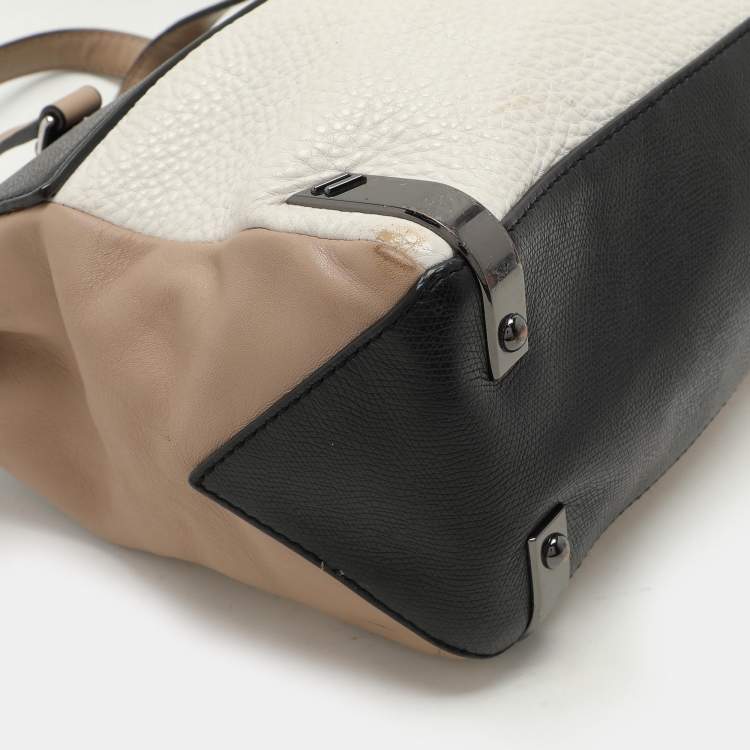 Pre Owned Marc by Marc Jacobs Colorblock Leather Sheltered Island Satchel