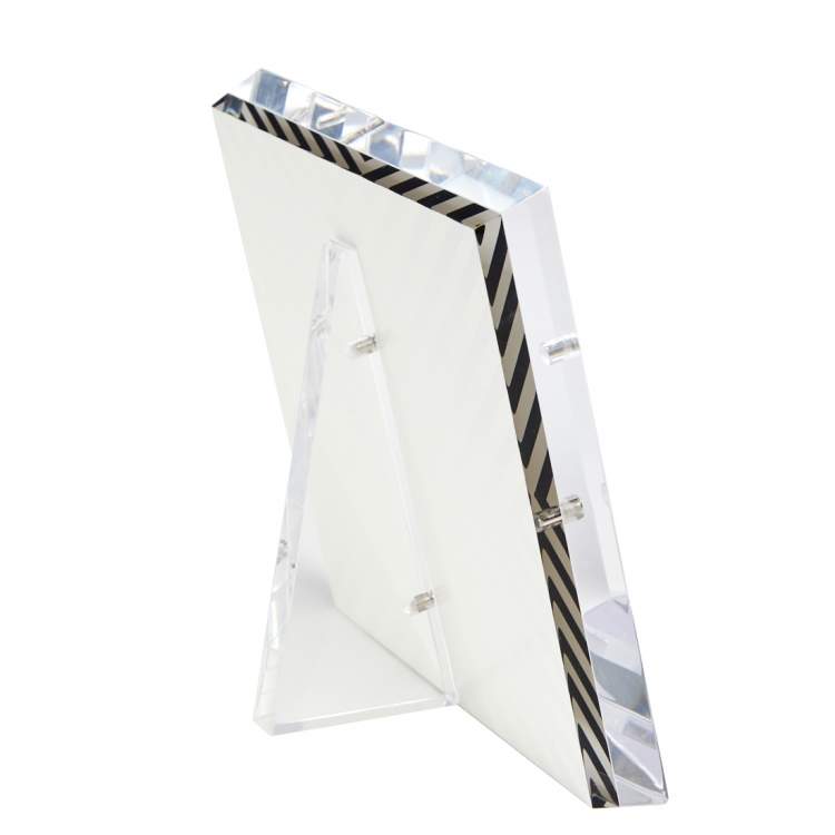 Pre Owned Alexandra von Furstenberg Monochrome Snap Picture Frame 5"x5"