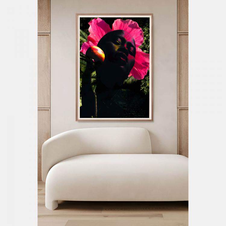 Pre Owned She's a flower petal  by Audrey Dupre Mandeville, France, 2023 (80 x 60)