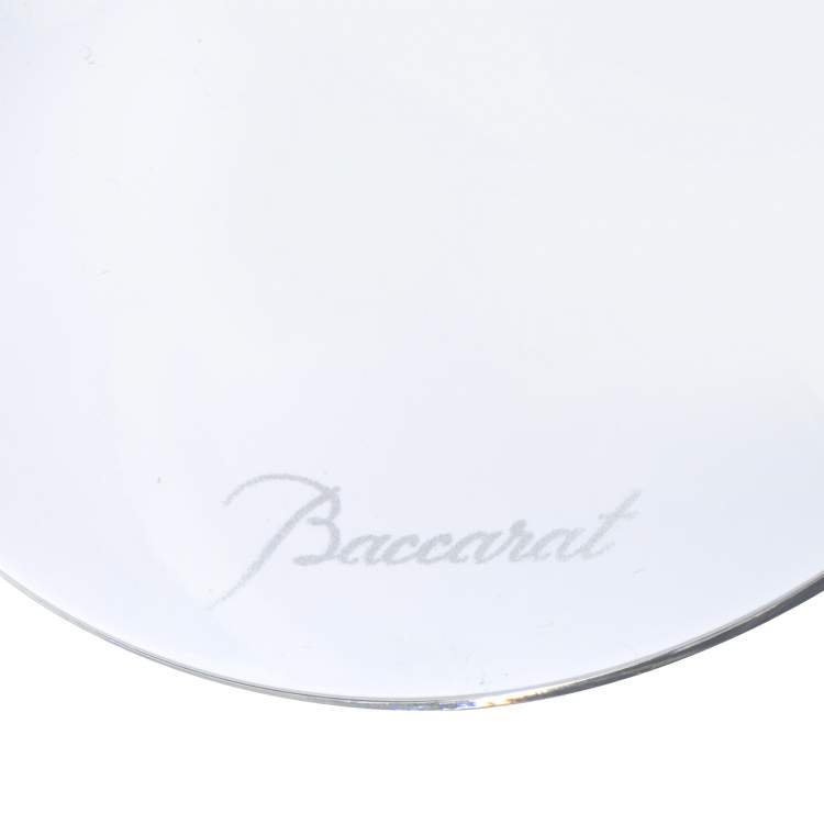 Pre Owned Baccarat Clear Crystal Vega Water/Wine Glass