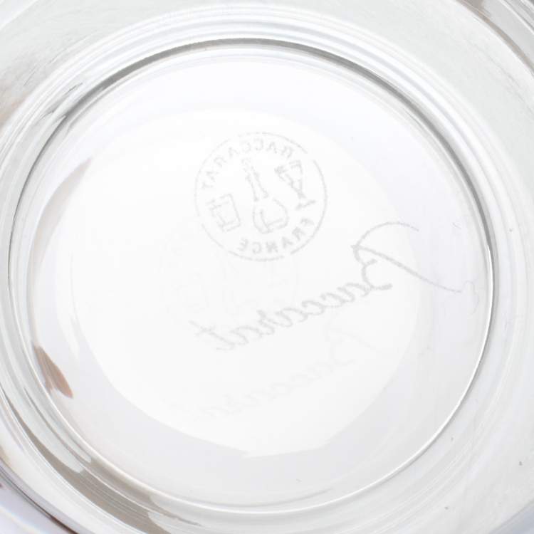 Pre Owned Baccarat Clear Crystal Vega Highball Tumbler Glass Set