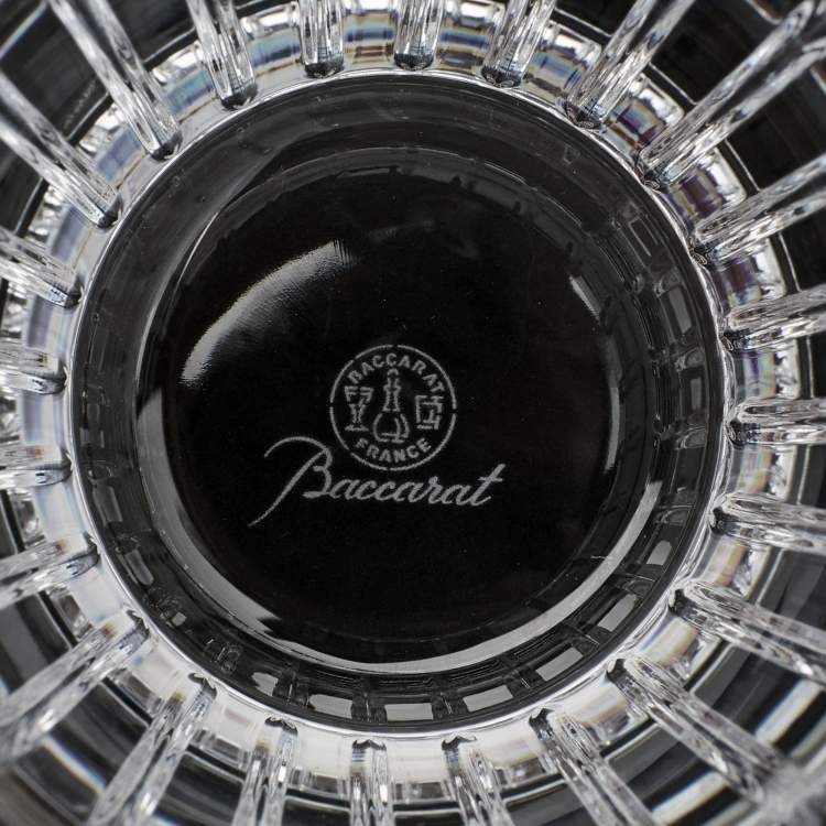 Pre Owned Baccarat Harmonie Single Old Fashion Tumblers Set of 2