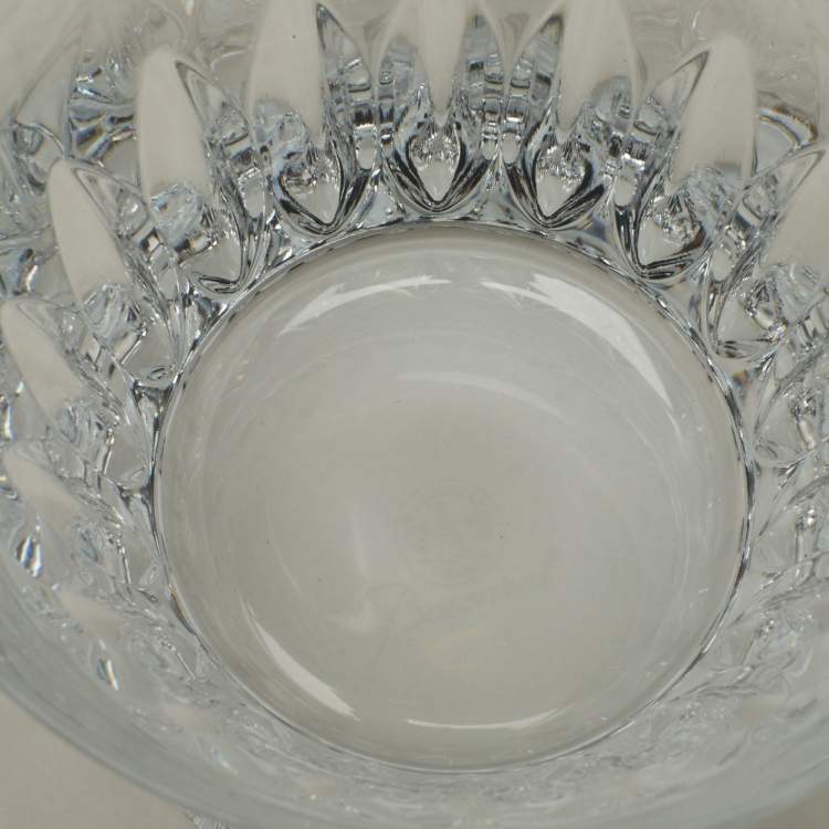 Pre Owned Baccarat Clear Crystal Stella Whisky Glass Set 