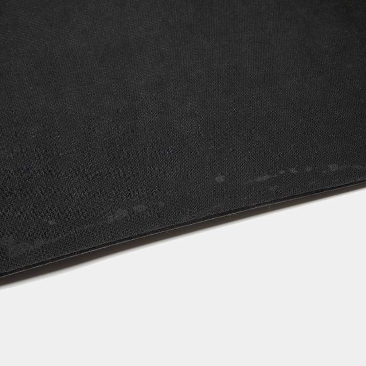 Pre Owned Burberry x Liforme Black Natural Rubber Monogram Yoga Mat