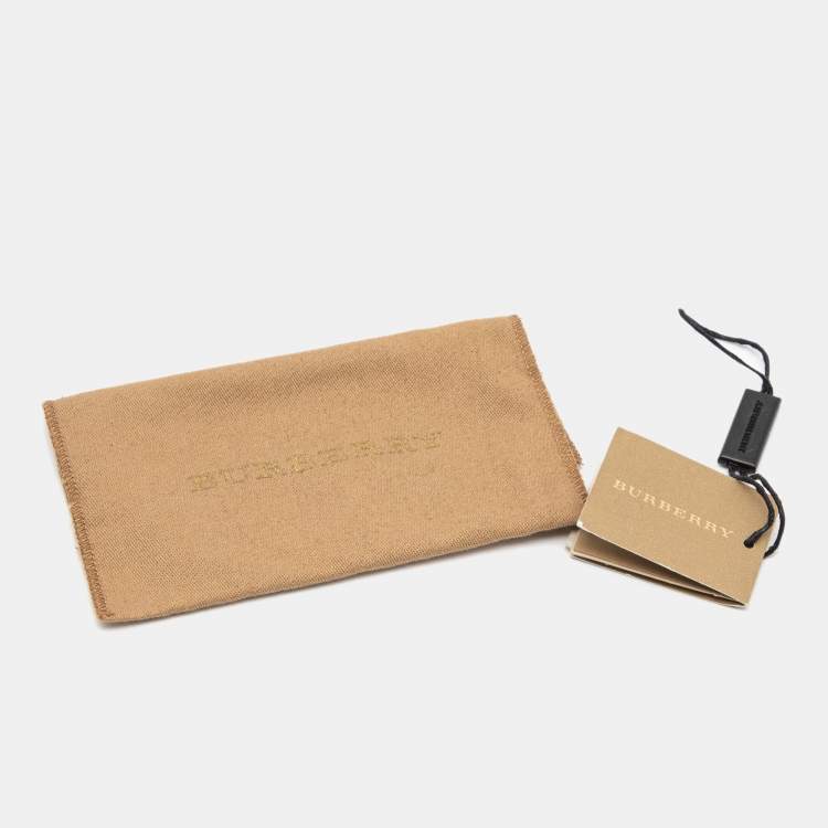 Pre Owned Burberry Parade Red Leather Case & Dice Set