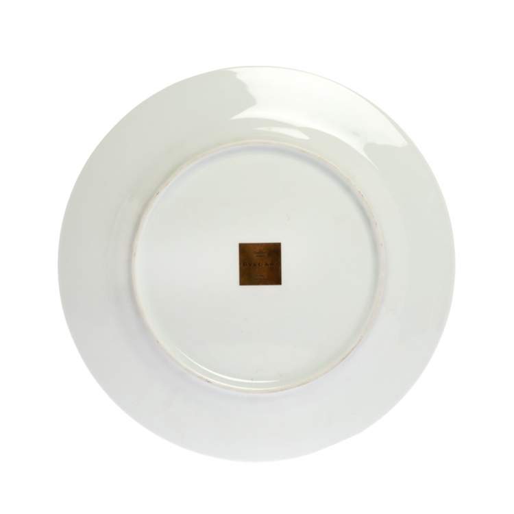 Pre Owned Bvlgari X Rosenthal Frutta Alla Finestra Large Dessert Plate
