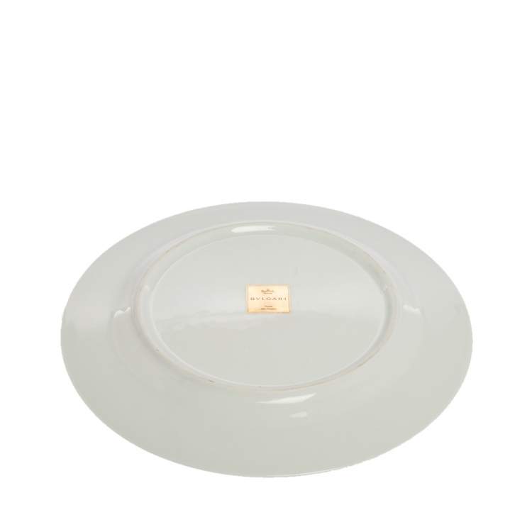 Pre Owned Bvlgari X Rosenthal Frutta Alla Finestra Large Dessert Plate