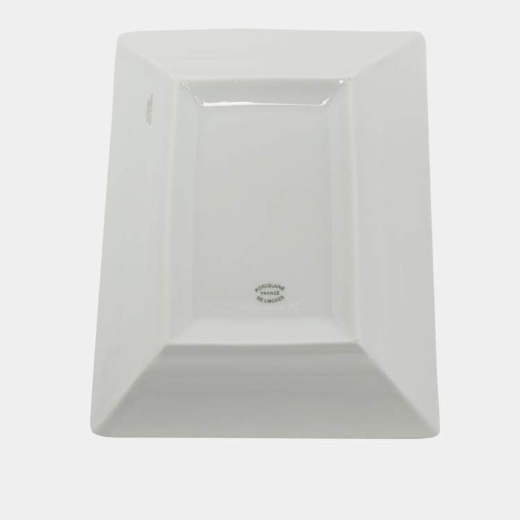 Pre Owned Cartier Porcelain Zebra Trinket Tray