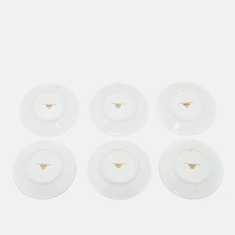 Pre Owned Cartier La Maison de Louis Cartier Limoges Tea Cup and Saucer Set of 6