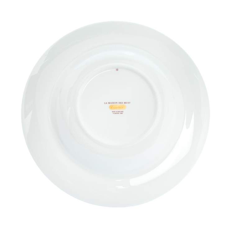 Pre Owned Cartier La Maison Des Must 5 Pc Plate Set