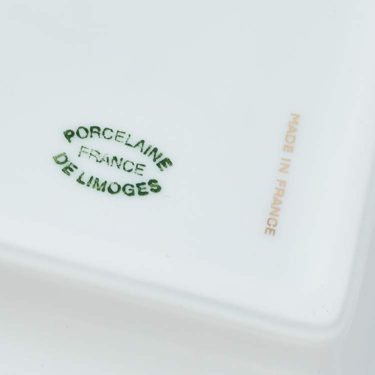 Pre Owned Cartier Porcelain Mini Panthere de Cartier Trinket Tray