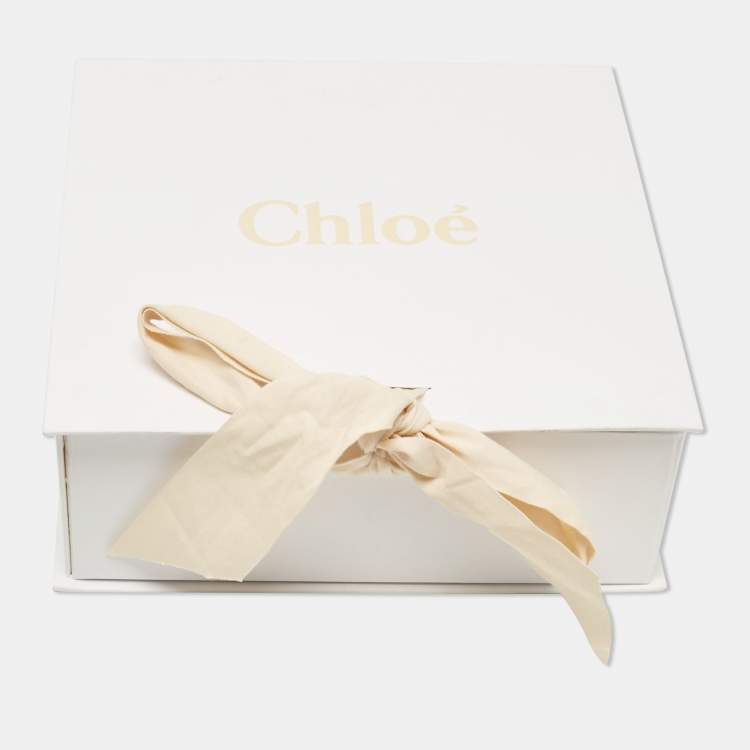 Pre Owned Chloe Pink Floral Print Cotton Baby Blanket