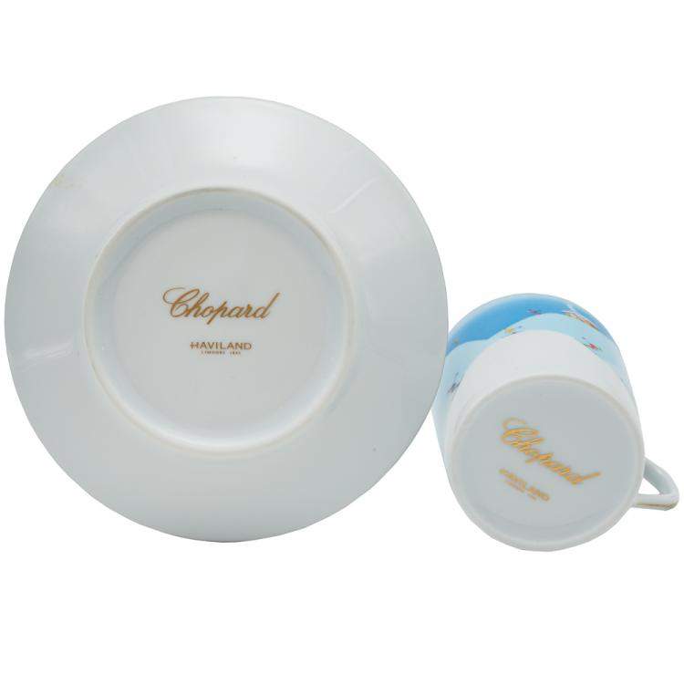 Pre Owned Chopard Ceramic Cup & Saucer