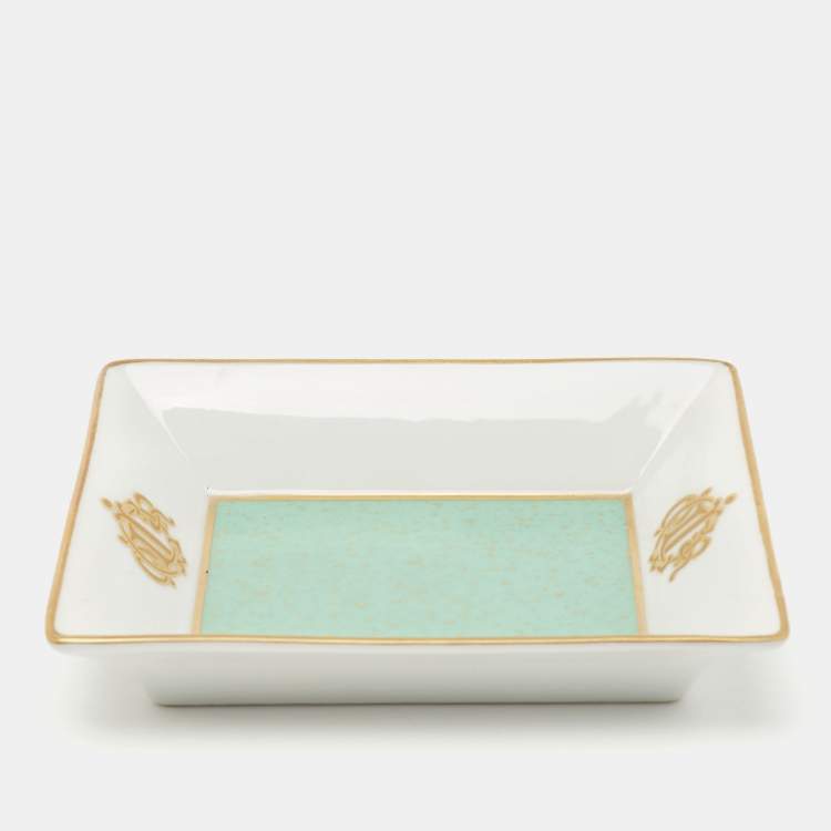 Pre Owned Dior Porcelain Limoges Tray