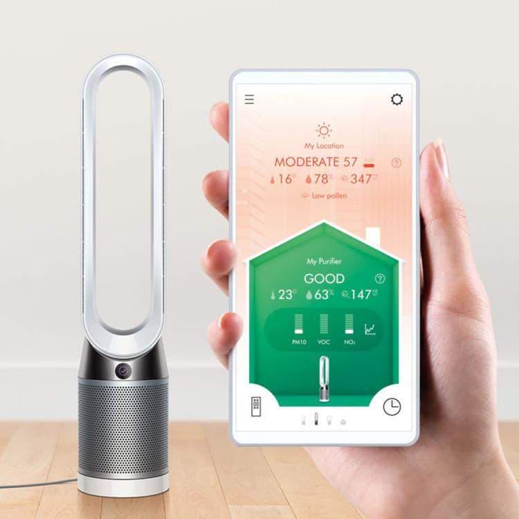 Pre Owned Dyson Pure Cool™ TP04 purifying fan,White/Silver (Available for UAE Customers Only)