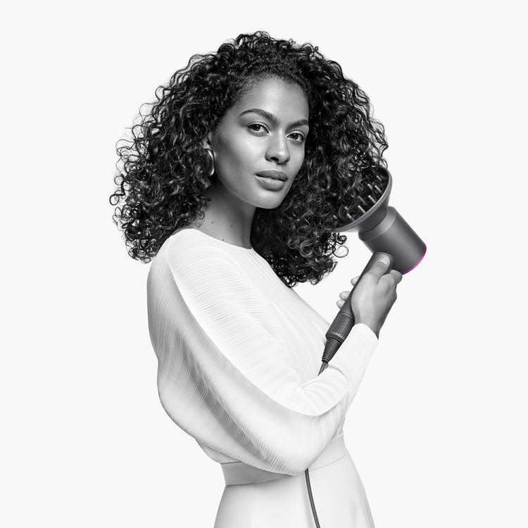 Pre Owned Dyson Supersonic™ Hair Dryer, White/Silver (Available for UAE Customers Only)