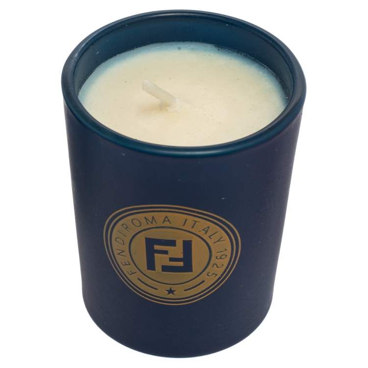 Pre Owned Fendi Multicolor Ceramic Jar Casa Mania Parfum Scented Candles Set
