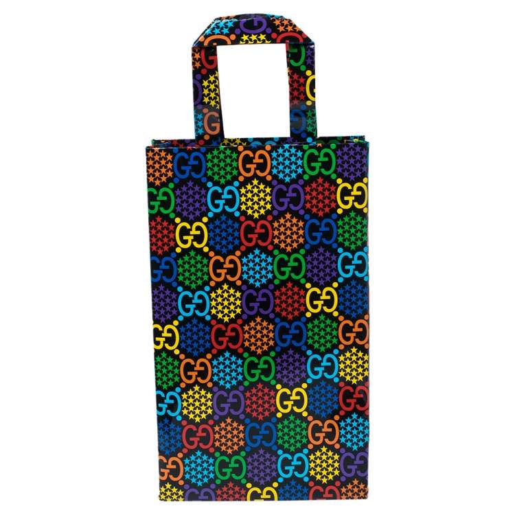 Pre Owned Bvlgari Multicolor GG Psychedelic Print Notebook