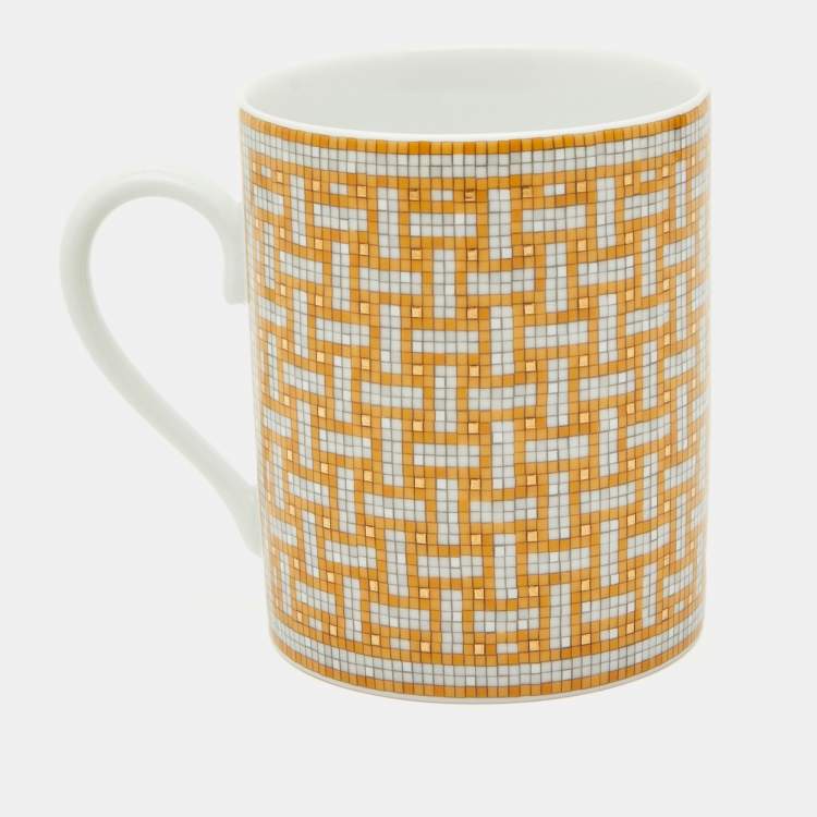 Pre Owned Hermes Mosaique Au 24 Porcelaine Mug
