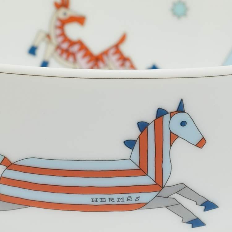 Pre Owned Hermès Epopee Porcelain Bowl