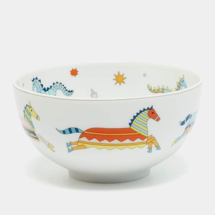 Pre Owned Hermès Epopee Porcelain Bowl