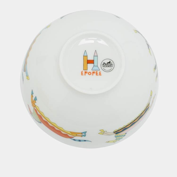 Pre Owned Hermès Epopee Porcelain Bowl