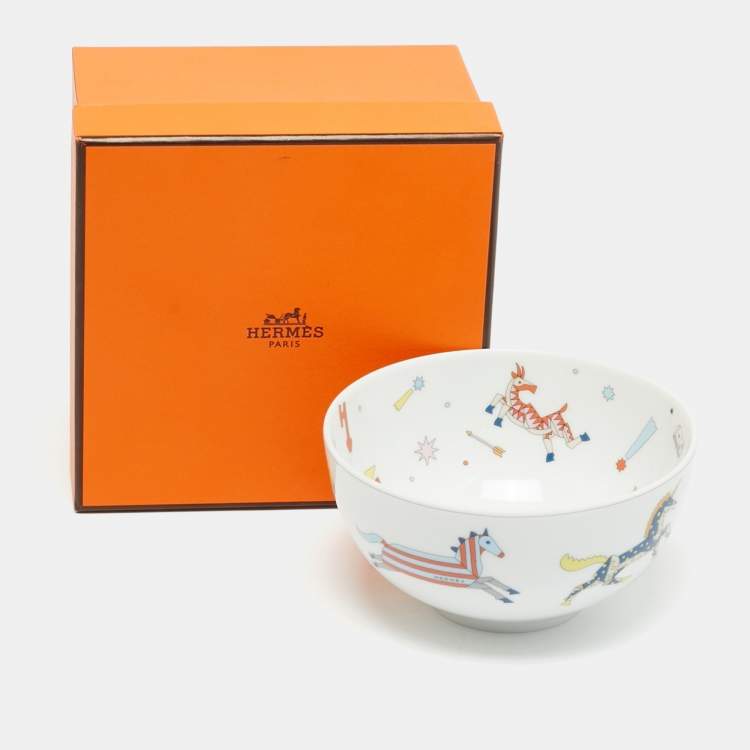 Pre Owned Hermès Epopee Porcelain Bowl