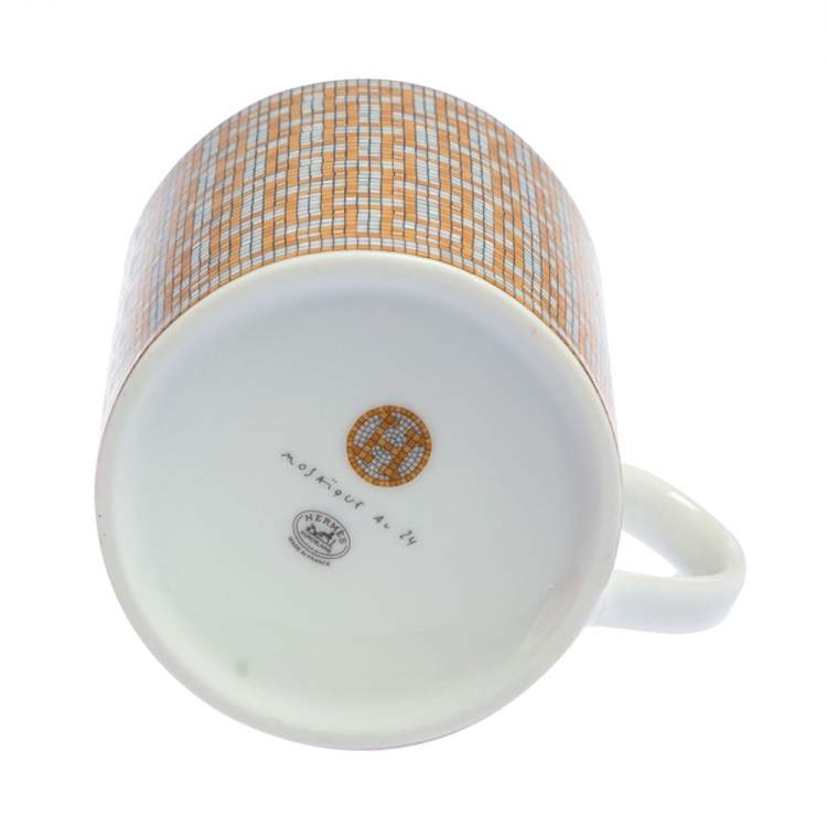 Pre Owned Hermes Gold Mosaïque au 24 Mug