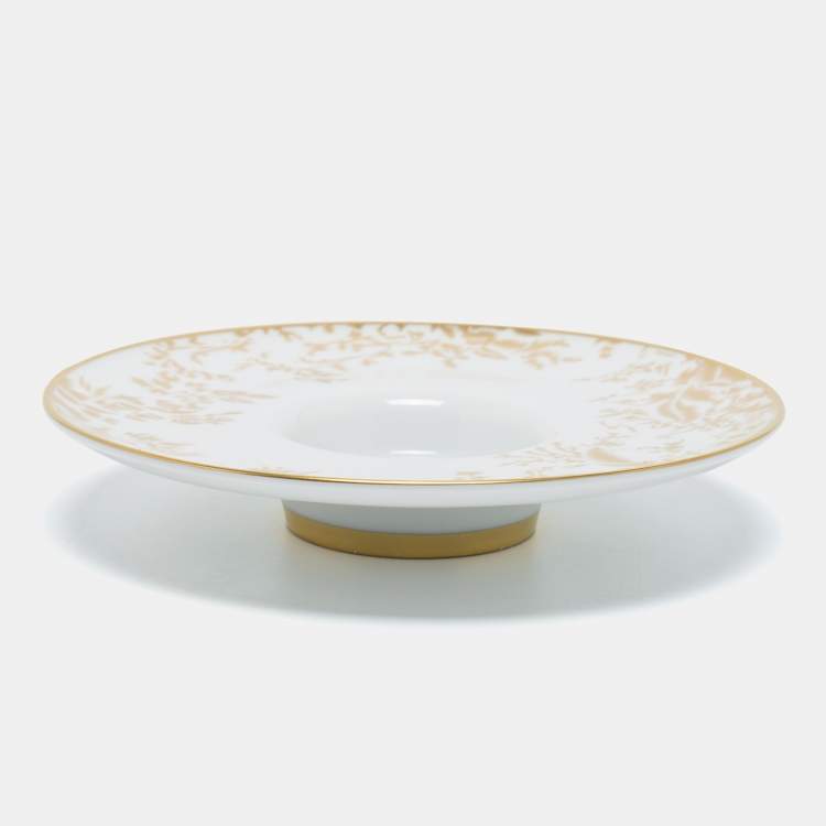 Pre Owned Hermes Voyage En Ikat Tall Cup and Saucer