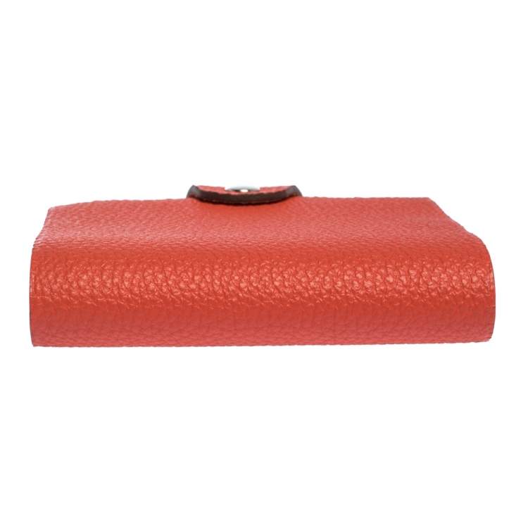 Pre Owned Hermes Capucine Togo Leather Ulysse Mini Notebook