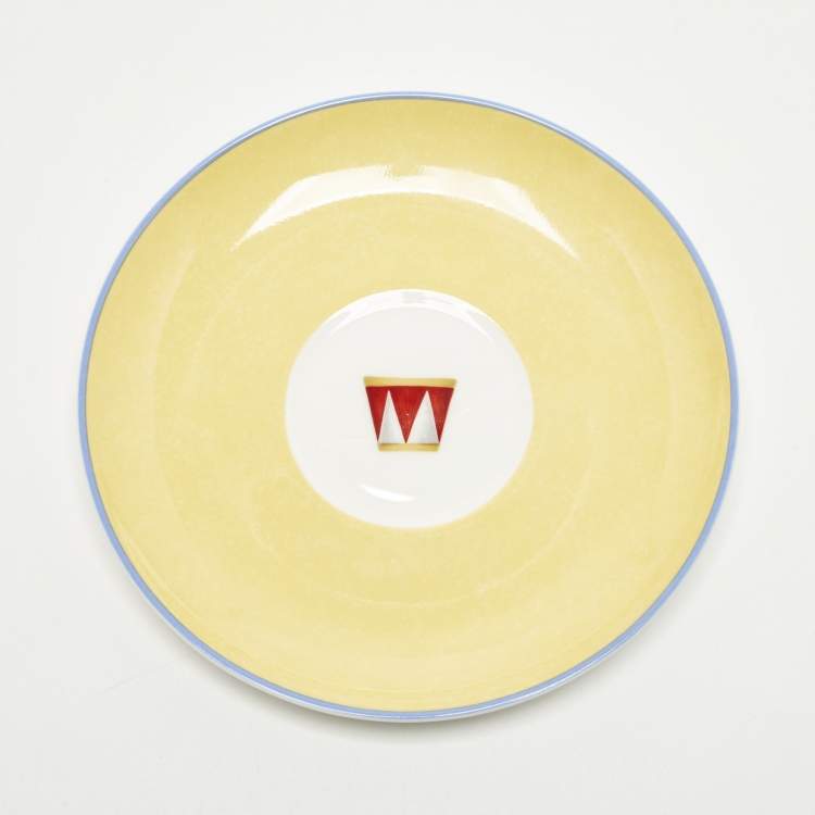 Pre Owned Hermès Le Cabriole Circus Morning Cup and Saucer Set