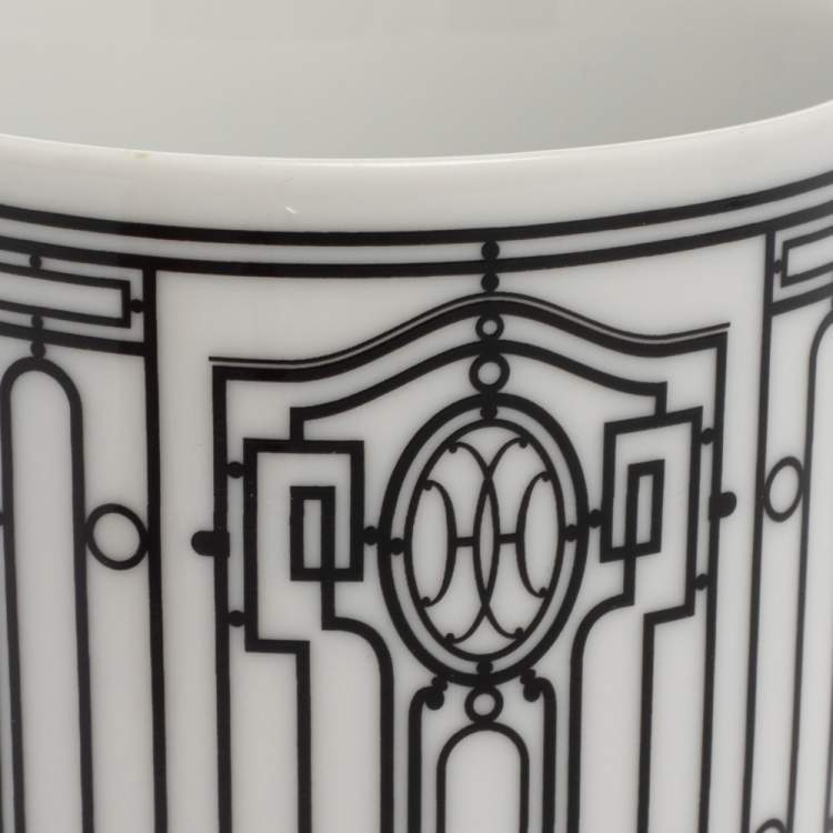 Pre Owned Hermes Porcelain H Deco Mug