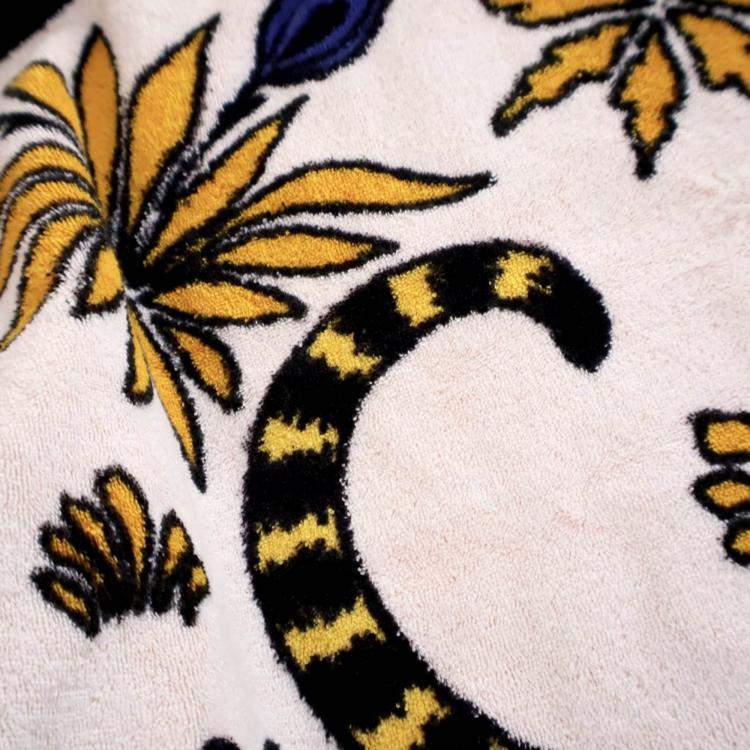 Pre Owned Hermes Leopards Beach Towel