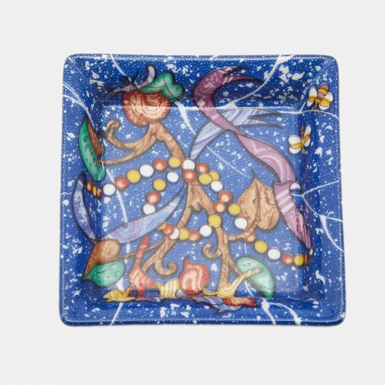 Pre Owned Hermès Marqueterie de Pierres d'Orient Mini Change Tray