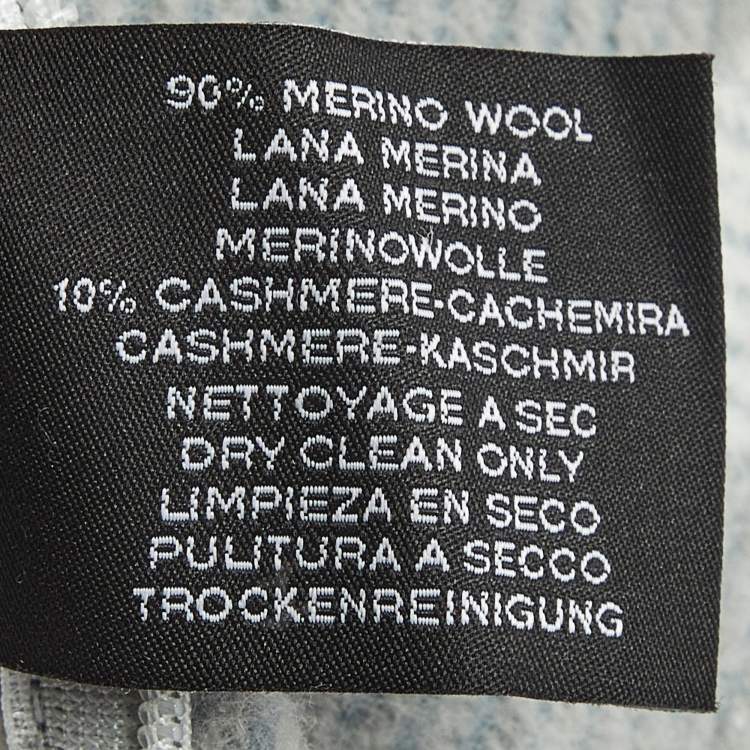 Pre Owned وسادة هيرميس غريس/بيرل خليط صوف إيثاكي