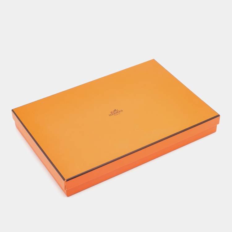 Pre Owned Hermes Pink Adada Cotton Knit Baby Blanket