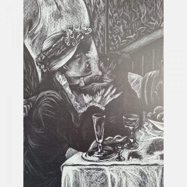 Pre Owned Carpediem By Laurent Pichereau, France, 2023 (50 X 65)