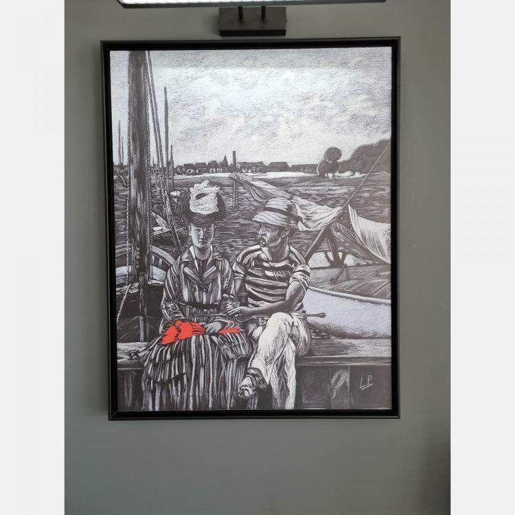 Pre Owned Dilemna By Laurent Pichereau, France, 2023 (65 X 50)