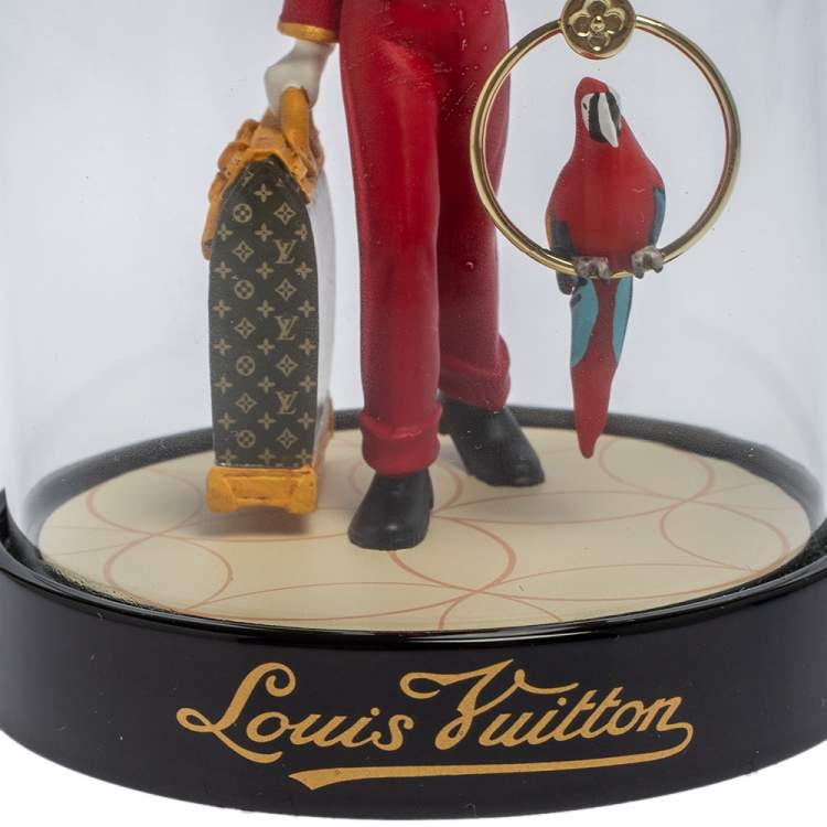 Pre Owned Louis Vuitton Porter Bell Boy Snow Globe