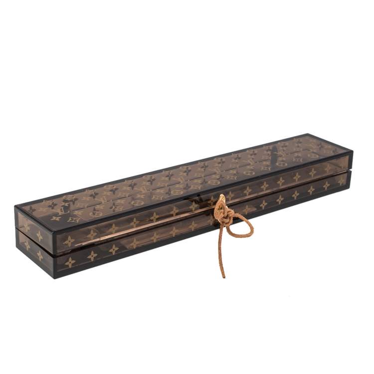 Pre Owned Louis Vuitton Monogram Rosewood Chopsticks