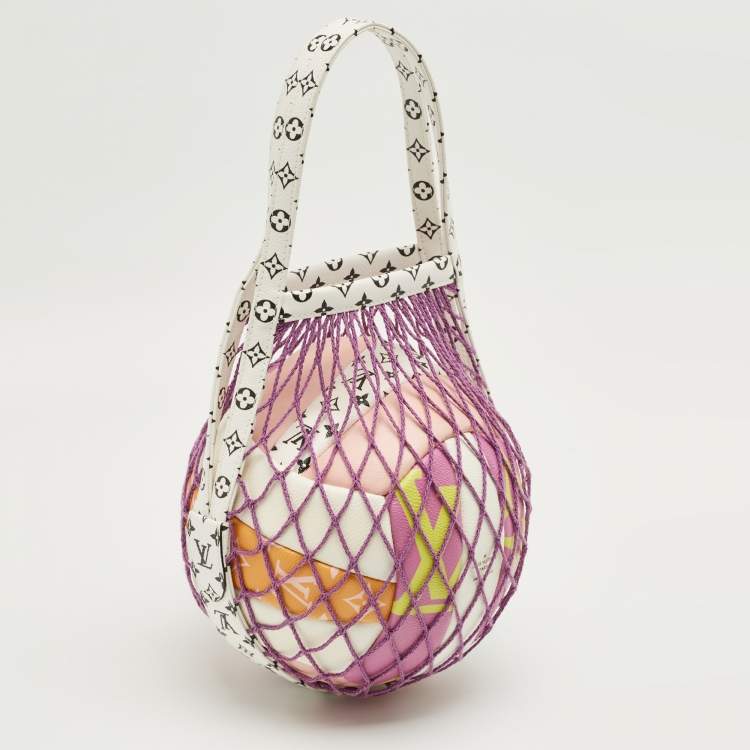 Pre Owned كرة طائرة لوي فيتون كانفاس مونوجرامي عملاقة متعددة الألوان