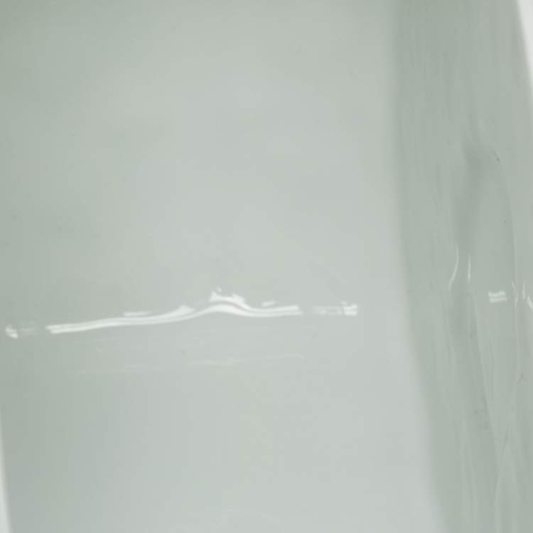 Pre Owned Louis Vuitton Petite Boite Chapeau Vase White Monogram Porcelain