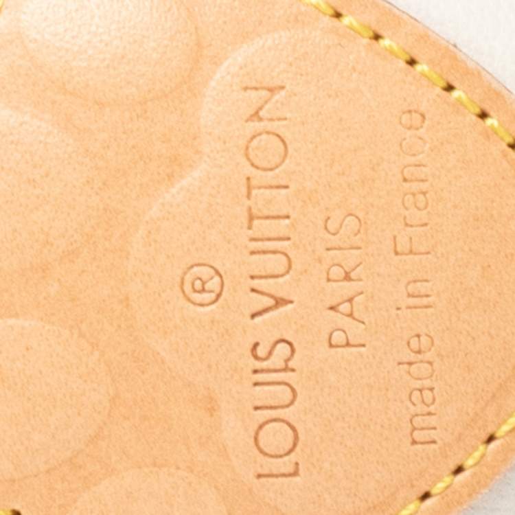 Pre Owned Louis Vuitton Tricolor Leather and Monogram Canvas Doudou Oscar Dog Toy