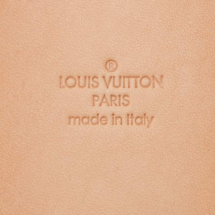 Pre Owned Louis Vuitton Silver Tone Voguez Volez Voyagez Paperweight
