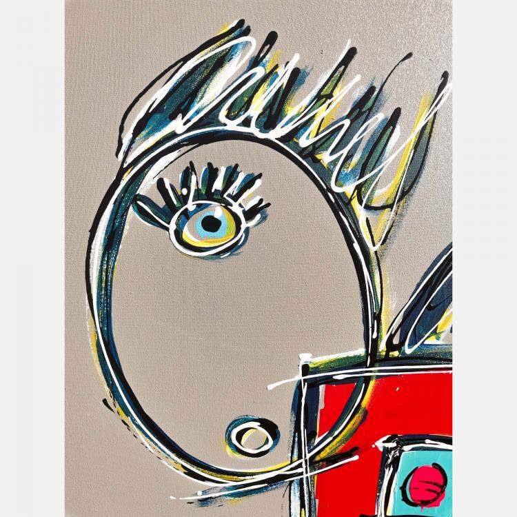 Pre Owned Athos By Luc Villard, France,2021 (100 X 100)