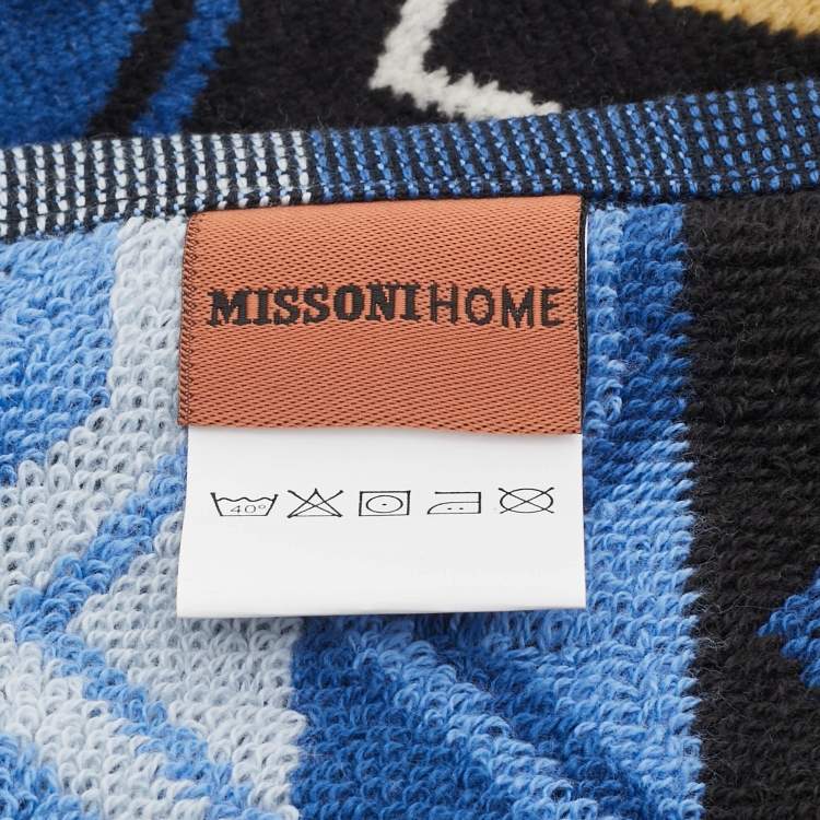 Pre Owned Missoni Home Miulticolor Cotton Giacomo 6 PC Face Towel Set