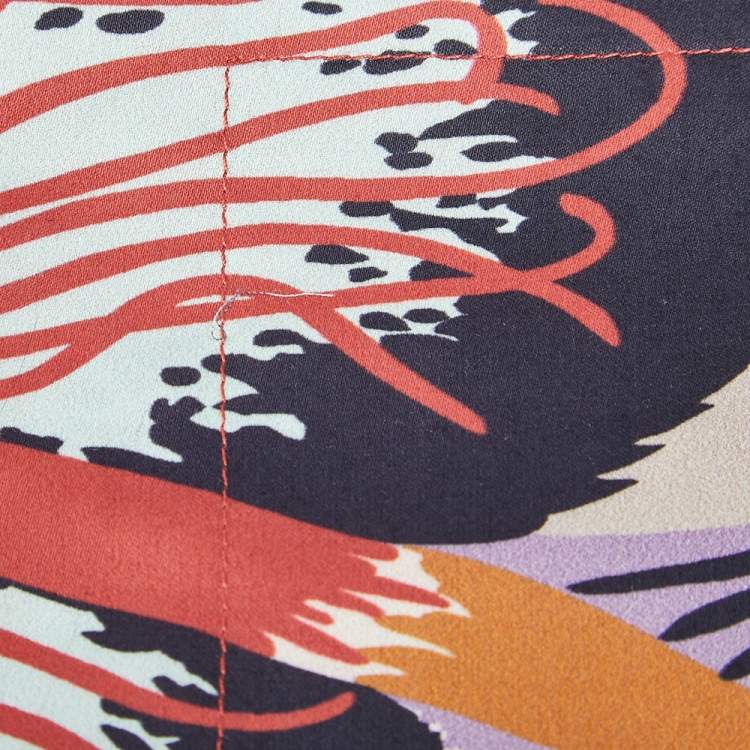 Pre Owned Missoni Home Multicolored Printed Cotton Olga Lumbar Pillow Case Set